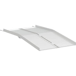 Rampe pour fauteuil roulant 270 kg Argenté 92 x 73 x 5 cm vidaXL