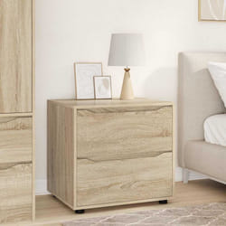 Armoire De Rangement Chêne Sonoma 60 X 48 X 57 Cm Vidaxl