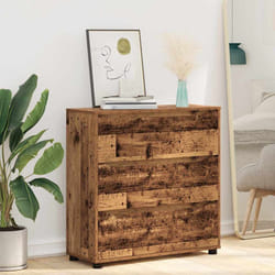 Armoire De Rangement Bois Ancien 80 X 31 X 81 Cm Vidaxl