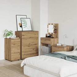 Armoire De Rangement Chêne Artisanal 40 X 48 X 81 Cm Vidaxl