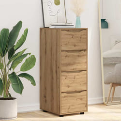 Armoire De Rangement Chêne Artisanal 40 X 48 X 105 Cm Vidaxl
