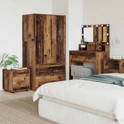 Cabinet De Salle De Bain Bois Ancien 40,5 X 40 X 44 Cm Vidaxl