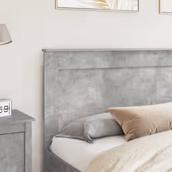 Tête De Lit Gris Béton 180 Cm Bois D'Ingénierie Vidaxl - Vue supplémentaire 2