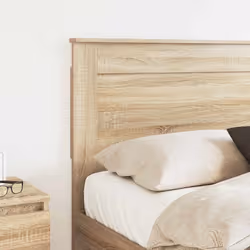 Tête De Lit Gris Béton 140 Cm Bois D'Ingénierie Vidaxl - Vue supplémentaire 2