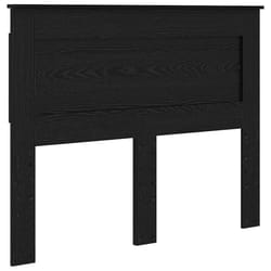 Tête De Lit Chêne Noir 120 Cm Bois D'Ingénierie Vidaxl