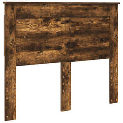 Tête De Lit Chêne Fumé 120 Cm Bois D'Ingénierie Vidaxl