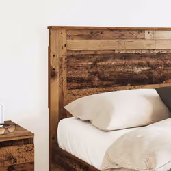 Tête De Lit Bois Ancien 120 Cm Bois D'Ingénierie Vidaxl - Vue supplémentaire 2