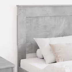 Tête De Lit Avec Tête De Lit Gris Béton 80 Cm Bois D'Ingénierie Vidaxl - Vue supplémentaire 2