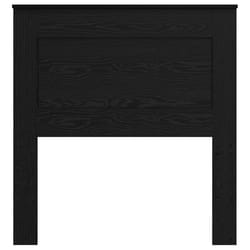 Tête De Lit Avec Tête De Lit Chêne Noir 75 Cm Bois D'Ingénierie Vidaxl