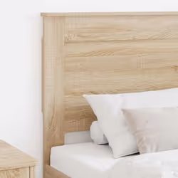 Tête De Lit Chêne Sonoma 75 Cm Bois D'Ingénierie Vidaxl - Vue supplémentaire 2