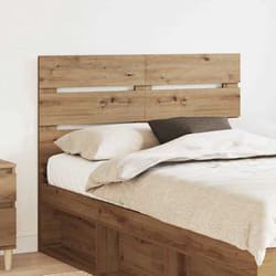Tête De Lit Chêne Artisanal 120 Cm Bois D'Ingénierie Vidaxl