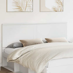 Tête De Lit Avec Tête De Lit Blanc 200 Cm Bois D'Ingénierie Vidaxl