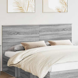 Tête De Lit Gris Sonoma 200 Cm Bois D'Ingénierie Vidaxl