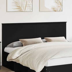 Tête De Lit Chêne Noir 180 Cm Bois D'Ingénierie Vidaxl