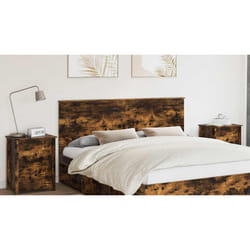 Tête De Lit Chêne Fumé 180 Cm Bois D'Ingénierie Vidaxl