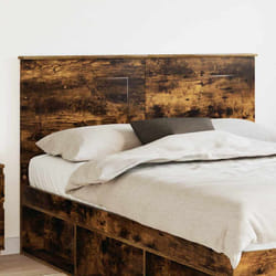 Tête De Lit Chêne Fumé 150 Cm Bois D'Ingénierie Vidaxl