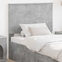 Tête De Lit Avec Tête De Lit Gris Béton 90 Cm Bois D'Ingénierie Vidaxl