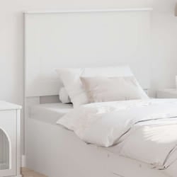 Tête De Lit Avec Tête De Lit Blanc 75 Cm Bois D'Ingénierie Vidaxl