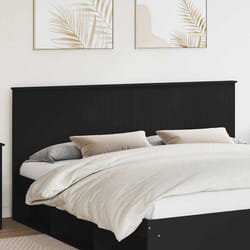 Tête De Lit Chêne Noir 200 Cm Bois D'Ingénierie Vidaxl