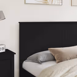 Tête De Lit Chêne Noir 180 Cm Bois D'Ingénierie Vidaxl - Vue supplémentaire 2