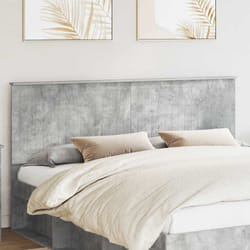 Tête De Lit Gris Béton 180 Cm Bois D'Ingénierie Vidaxl