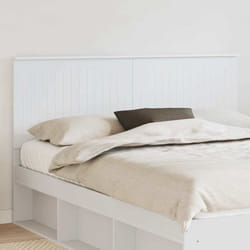 Tête De Lit Avec Tête De Lit Blanc 160 Cm Bois D'Ingénierie Vidaxl