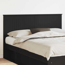 Tête De Lit Chêne Noir 160 Cm Bois D'Ingénierie Vidaxl