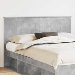 Tête De Lit Gris Béton 160 Cm Bois D'Ingénierie Vidaxl
