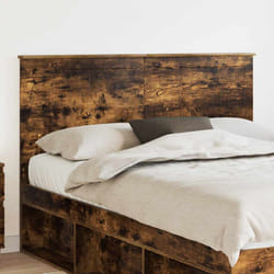 Tête De Lit Chêne Fumé 140 Cm Bois D'Ingénierie Vidaxl