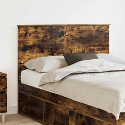 Tête De Lit Chêne Fumé 120 Cm Bois D'Ingénierie Vidaxl