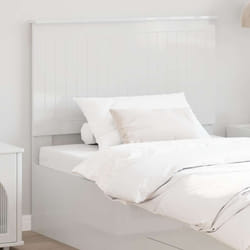 Tête De Lit Blanc Brillant 100 Cm Bois D'Ingénierie Vidaxl