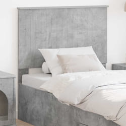 Tête De Lit Avec Tête De Lit Gris Béton 90 Cm Bois D'Ingénierie Vidaxl