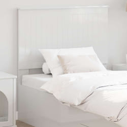 Tête De Lit Blanc Brillant 90 Cm Bois D'Ingénierie Vidaxl