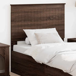 Tête De Lit Avec Tête De Lit Chêne Brun 90 Cm Bois D'Ingénierie Vidaxl
