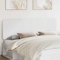 Tête De Lit Avec Tête De Lit Blanc 200 Cm Bois D'Ingénierie Vidaxl