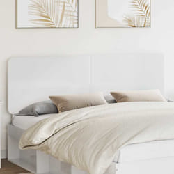 Tête De Lit Blanc Brillant 200 Cm Bois D'Ingénierie Vidaxl