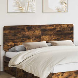 Tête De Lit Chêne Fumé 180 Cm Bois D'Ingénierie Vidaxl
