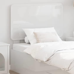 Tête De Lit Blanc Brillant 90 Cm Bois D'Ingénierie Vidaxl