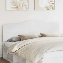 Tête De Lit Blanc Brillant 180 Cm Bois D'Ingénierie Vidaxl