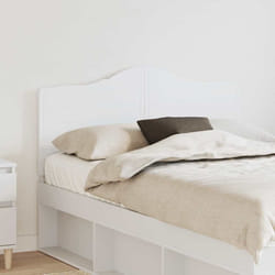 Tête De Lit Avec Tête De Lit Blanc 120 Cm Bois D'Ingénierie Vidaxl