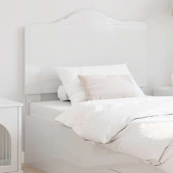 Tête De Lit Blanc Brillant 100 Cm Bois D'Ingénierie Vidaxl