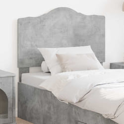 Tête De Lit Avec Tête De Lit Gris Béton 90 Cm Bois D'Ingénierie Vidaxl