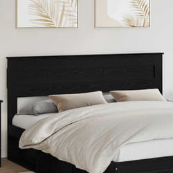Tête De Lit Chêne Noir 200 Cm Bois D'Ingénierie Vidaxl