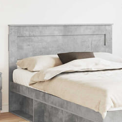 Tête De Lit Gris Béton 160 Cm Bois D'Ingénierie Vidaxl