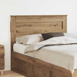 Tête De Lit Chêne Artisanal 120 Cm Bois D'Ingénierie Vidaxl