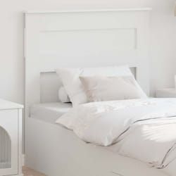Tête De Lit Avec Tête De Lit Blanc 100 Cm Bois D'Ingénierie Vidaxl