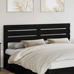 Tête De Lit Chêne Noir 200 Cm Bois D'Ingénierie Vidaxl