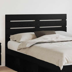 Tête De Lit Chêne Noir 160 Cm Bois D'Ingénierie Vidaxl