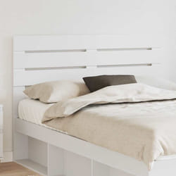Tête De Lit Avec Tête De Lit Blanc 150 Cm Bois D'Ingénierie Vidaxl