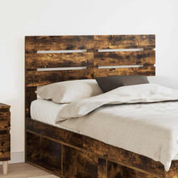 Tête De Lit Chêne Fumé 135 Cm Bois D'Ingénierie Vidaxl